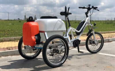Triciclos eléctricos de carga BKL movilidad sostenible dentro de ciudades