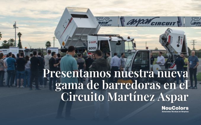 Barredoras industriales en el Circuito Martínez Aspar. Demostraciones, pruebas en pista y muchas ganas de compartir. Barredoras industriales en el Circuito Martínez Aspar. Demostraciones, pruebas en pista y muchas ganas de compartir.