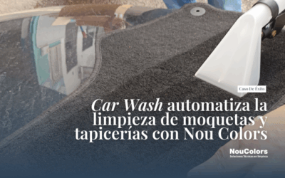 Car Wash automatiza la limpieza de moquetas y tapicerías con Nou Colors