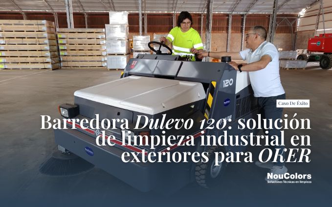 Barredora Dulevo 120: solución de limpieza industrial en exteriores para OKER