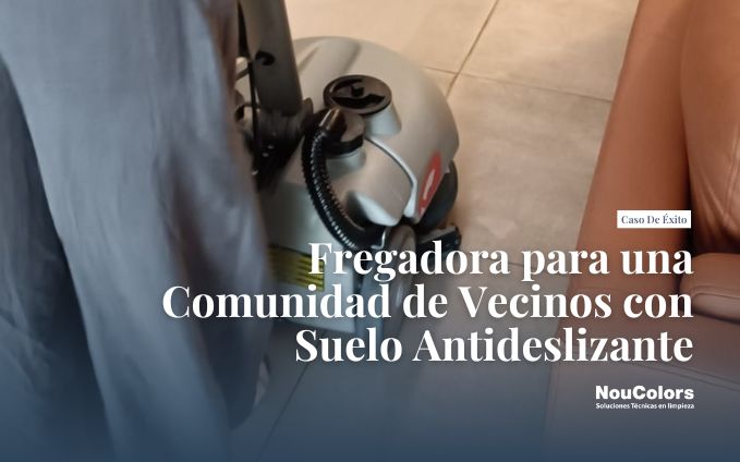Una Solución Rápida y Eficaz para Recuperar Suelos Antideslizantes en Zonas Comunitarias