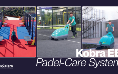 Kobra EB con Padel-Care System: 7 ventajas para pistas e instalaciones deportivas