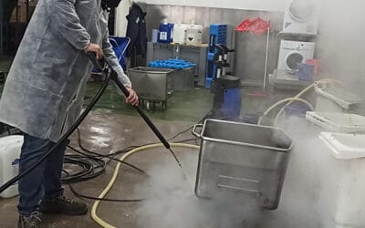 El equipo de vapor en seco ha solucionado el problema de limpieza en la panificadora de Albuixech.